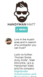 Mobile Screenshot of handymanmatt.net